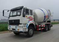 O caminhão móvel montou o misturador concreto 290HP 6X4 LHD