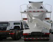 Misturador concreto montado reboque do caminhão do misturador concreto de canteiro de obras