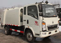 Caminhão da recolha de lixo dos veículos da eliminação de resíduos, caminhão comprimido do compressor da recusa
