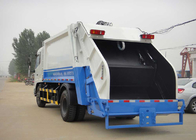 SINOTRUK HOWO comprimiu o caminhão 5-6CBM LHD 4X2 ZZ1087D3415C180 da recolha de lixo