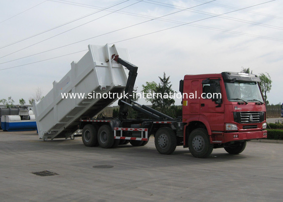 Caminhão removível do triturador do transporte de SINOTRUK HOWO 20-25 CBM