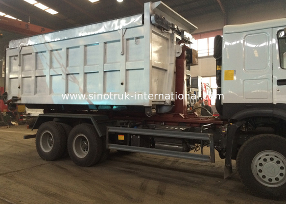 O sistema de controlo hidráulico automatizou o caminhão 6X4 LHD Euro2 da recolha de lixo