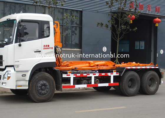 Príncipe dourado removível 20-25CBM 6X4 do caminhão SINOTRUK da recolha de lixo do transporte