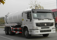 Caminhão da sucção da água de esgoto da bomba de vácuo, caminhões sépticos do vácuo com padrão de emissão do Euro 2