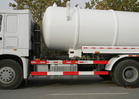 Baixo caminhão 6X4 Euro2 336HP da bomba de vácuo do equipamento da limpeza do esgoto do consumo de combustível