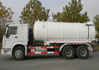 caminhão de petroleiro do vácuo de 6X4 Euro2 290HPRoad/caminhão do petroleiro bomba de água de esgoto/de petroleiro sucção da água de esgoto