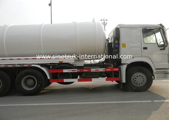Caminhão 16CBM LHD 6X4 Euro2 290HP da sucção da água de esgoto do equipamento da limpeza do esgoto,