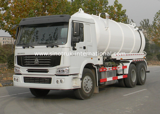Caminhão 18CBM LHD 6X4 do vácuo da água de esgoto dos veículos do saneamento