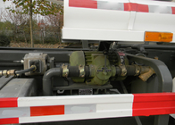 Caminhão da sucção da água de esgoto da bomba de vácuo, caminhão 18CBM LHD 336HP da limpeza da fossa séptica