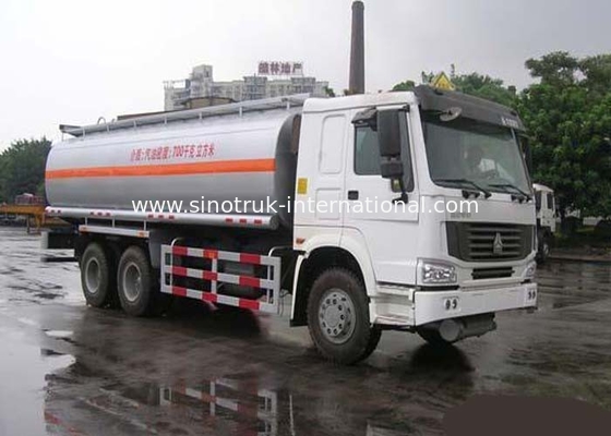 Caminhão de petroleiro do gás do caminhão de tanque 6X4 do óleo da eficiência elevada 16-20CBM LHD Euro2 290HP