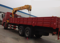 O caminhão de SINOTRUK montou o equipamento dos guindastes 12 toneladas de XCMG para levantar 6X4 290HP