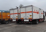 Armazenamento frio da carga pequena caminhão refrigerado 8 toneladas para a leiteria, caminhão da caixa do congelador