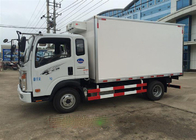 O profissional refrigerou o caminhão 8 toneladas de 20-25CBM SINOTRUK HOWO LHD Euro3 140HP 4X2