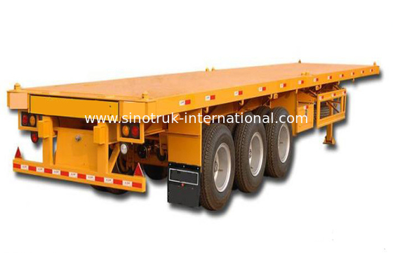De SINOTRUK reboques do leito semi 30-60 toneladas