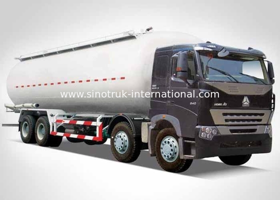A7 aumentam as rodas LHD 36-45CBM ZZ1317N4667N1 dos caminhões 371HP 12 do transporte do cimento