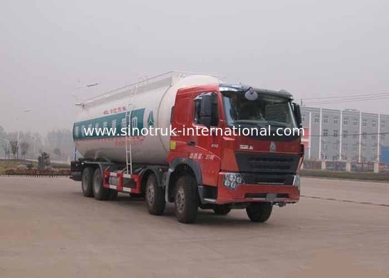 A7 aumentam as rodas LHD 36-45CBM ZZ1317N4667N1 dos caminhões 371HP 12 do transporte do cimento