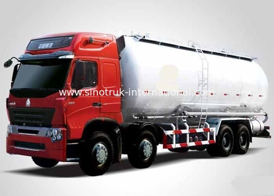 A7 aumentam as rodas LHD 36-45CBM ZZ1317N4667N1 dos caminhões 371HP 12 do transporte do cimento