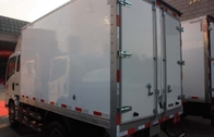 Camioneta da eficiência elevada, 4500 distâncias entre o eixo dianteiro e traseiro caminhão da caixa de 18 pés