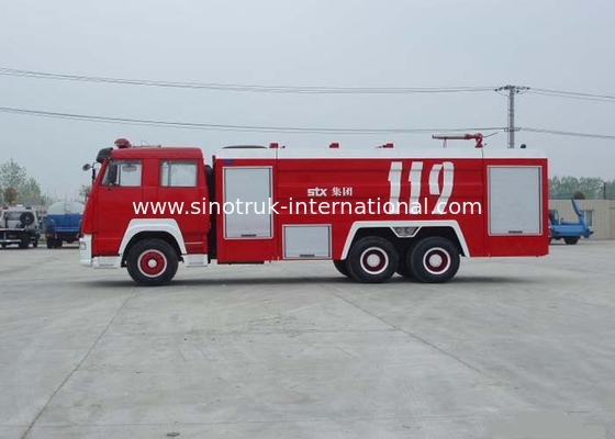 caminhão da luta contra o incêndio de 15CBM LHD 290HP, carro de bombeiros de petroleiro de SINOTRUK HOWO