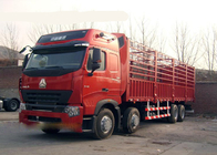 Caminhão SINOTRUK HOWO da estaca da carga da cerca 30-60 toneladas de capacidade 8X4 LHD Euro2