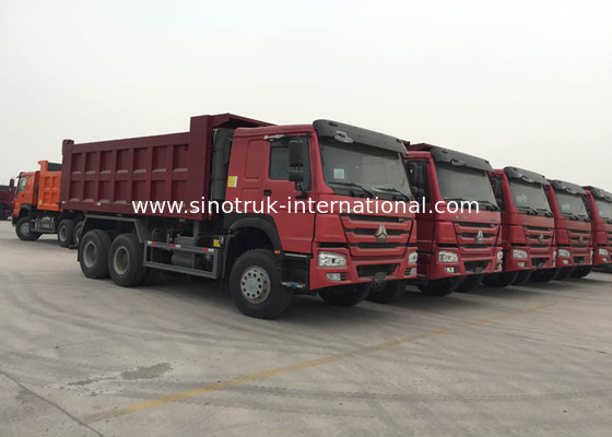SINOTRUK HOWO que mina o camião basculante comercial 6X4 LHD 371HP 25-40 toneladas