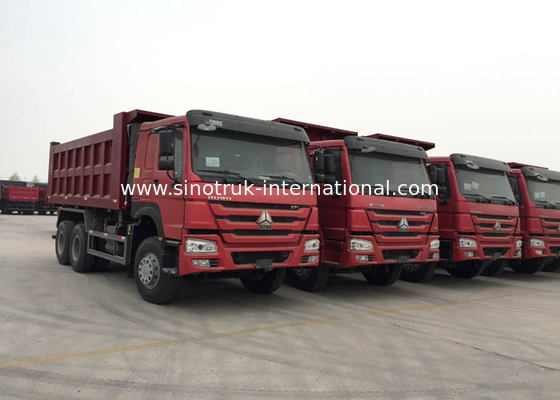 SINOTRUK HOWO que mina o camião basculante comercial 6X4 LHD 371HP 25-40 toneladas