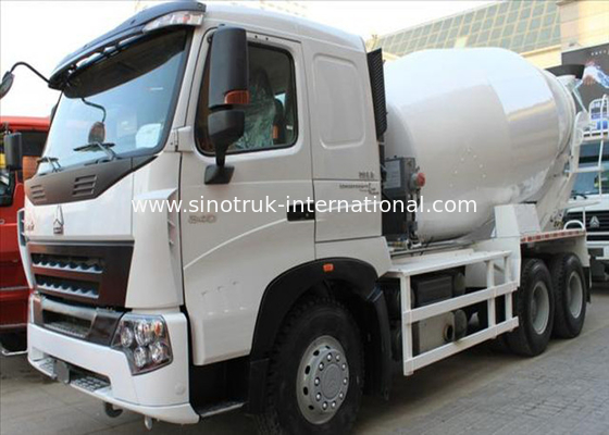 Euro montado caminhão 2 da movimentação do misturador concreto A7 10CBM 371HP LHD 6X4