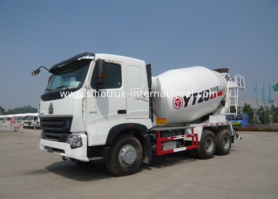 Euro montado caminhão 2 da movimentação do misturador concreto A7 10CBM 371HP LHD 6X4