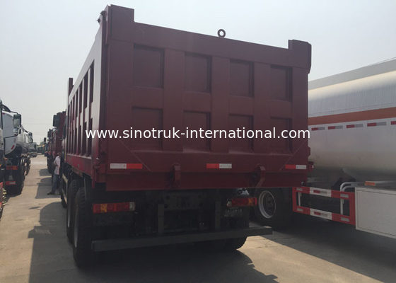 Tonelada 10-25CBM ZZ3257N3647A do camião basculante 6X4 RHD 371HP 25 do caminhão basculante de Sinotruk Howo