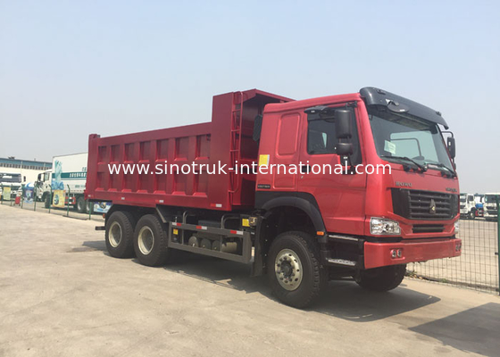 Tonelada 10-25CBM ZZ3257N3647A do camião basculante 6X4 RHD 371HP 25 do caminhão basculante de Sinotruk Howo