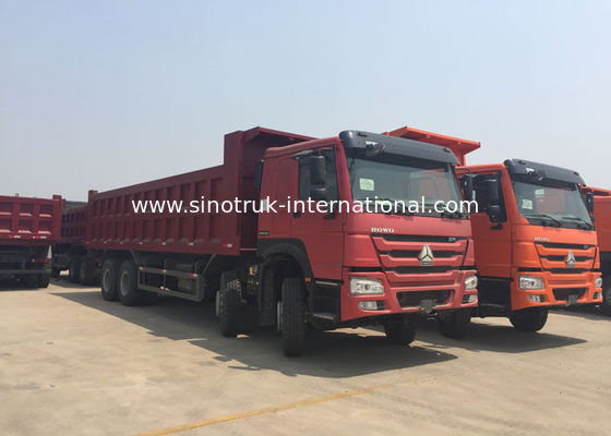 Camião basculante 371HP 8X4 LHD 31tons 20-30CBM ZZ3317N3567W do caminhão basculante de SINOTRUK HOWO