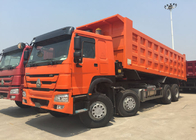 O caminhão de caminhão basculante SINOTRUK HOWO 371HP 12 roda LHD 31 toneladas de 20-30CBM ZZ3317N3567W