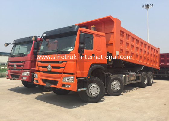 O camião basculante SINOTRUK HOWO 371HP 12 roda LHD 31tons 20-30CBM ZZ3317N3867W