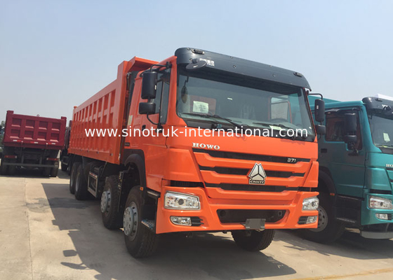 O camião basculante SINOTRUK HOWO 371HP 12 roda LHD 31tons 20-30CBM ZZ3317N3867W