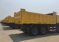 Camião basculante grande de Howo da segurança meio de 10 - de 25 CBM que levanta o sistema de controlo hidráulico