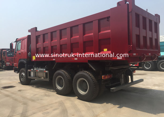 Camião basculante de LHD 6X4 SINOTRUK HOWO com o MINI WD615.47 do jogador 30 - 40 motor da tonelada