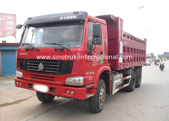Camião basculante 10 do caminhão basculante de SINOTRUK HOWO - 25CBM com jogador de Seat da suspensão do ar o MINI