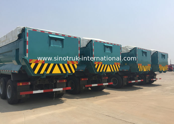 25 de 6x4 Sinotruk Howo toneladas de volante ajustável do camião basculante WD615.47 371HP