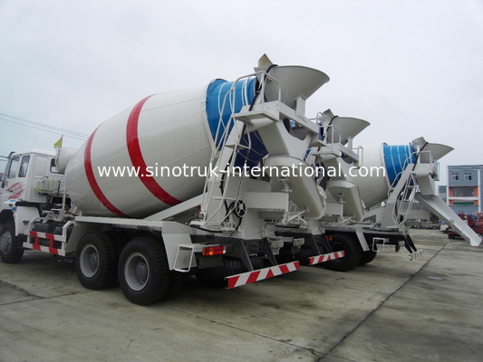 Caminhão do misturador concreto do ISO com bomba, equipamento de mistura concreto industrial móvel