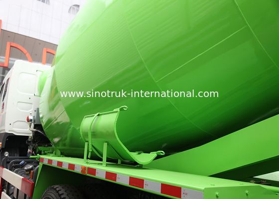 O caminhão móvel SINOTRUK HOWO 10CBM RHD 10 do misturador concreto roda o motor 336HP