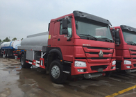 Caminhão de depósito de gasolina de SINOTRUK HOWO 20 toneladas, caminhões de combustível móveis de 6X4 LHD Euro2 290HP