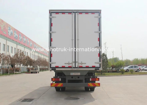 Estabilidade de alta temperatura congelada Para refrigerada SINOTRUK 20CBM do alimento de Van Caminhão