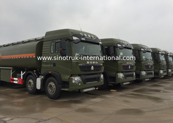 Computador do caminhão de petroleiro do combustível de óleo de SINOTRUK 30CBM que reabastece o petroleiro de óleo móvel dos caminhões de combustível
