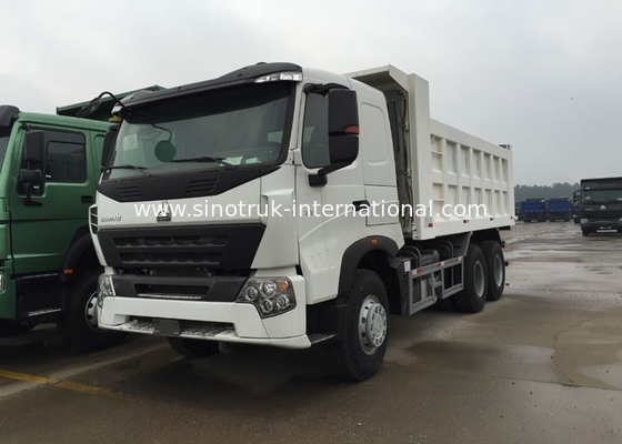 Eficácia do combustível alta do caminhão basculante branco de Sinotruk Howo da cor 30 - 40 toneladas para minar
