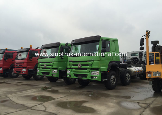Chassi 371HP 8X4 LHD do caminhão basculante de SINOTRUK HOWO 31 de 28CBM toneladas de caminhão basculante do anúncio publicitário
