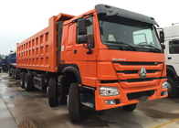 Capacidade de carga alta alaranjada das rodas LHD de HP 12 do caminhão basculante 371 de Sinotruk Howo