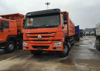Capacidade de carga alta alaranjada das rodas LHD de HP 12 do caminhão basculante 371 de Sinotruk Howo