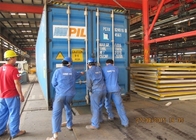 SINOTRUK isolou os painéis do CKD para fazer o corpo refrigerado da carga do caminhão de entrega