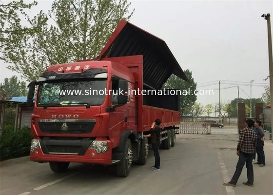 SINOTRUK HOWO T5G Asa Van Carga Caminhão 8X4 12 roda o motor Euro4 336HP do HOMEM de LHD