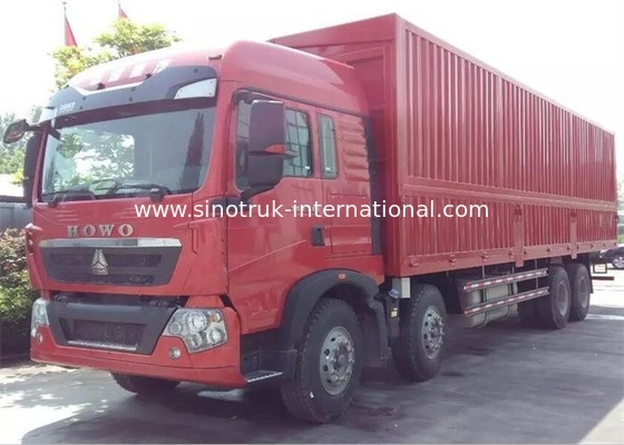 SINOTRUK HOWO T5G Asa Van Carga Caminhão 8X4 12 roda o motor Euro4 336HP do HOMEM de LHD